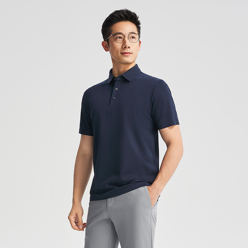 雅戈尔男士舒适休闲短袖T恤YSPC510429FCA