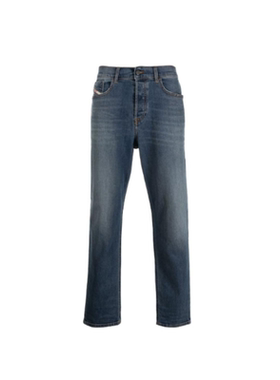 DIESEL/迪赛男士牛仔裤 纯色水洗效果直简 A03571-09D54