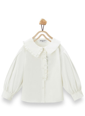 simba&nana/辛巴娜娜秋季女小童时尚简约衬衫G2CS13101