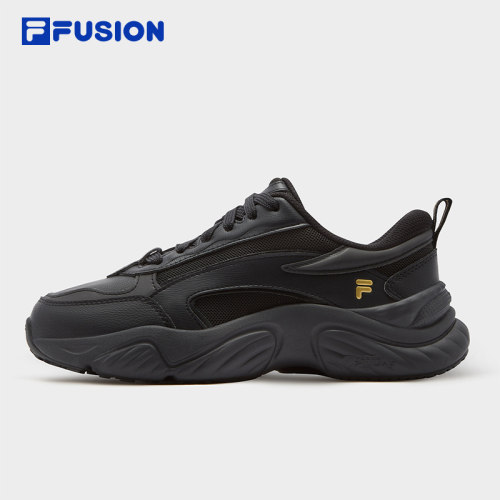 FILA FUSION斐乐潮牌女鞋复古跑鞋2025冬季新款海螺鞋T12W541601F