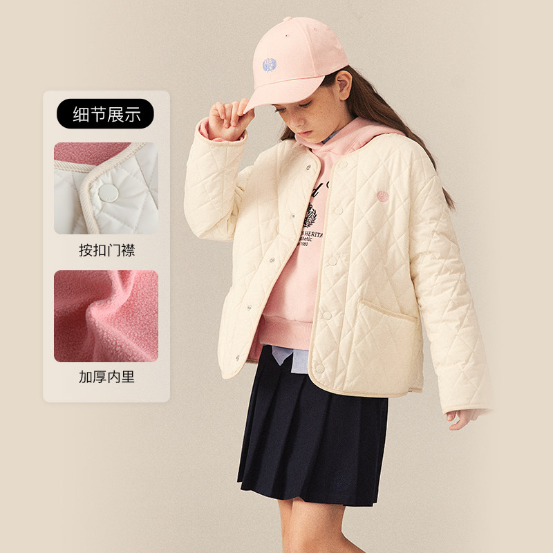 E·LAND KID童装男女童外套EKJUE1111N