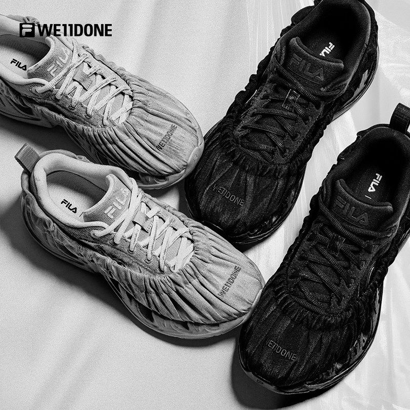 【FILA x WE11DONE】|韩素希同款老爹鞋26新款VETTA XF12W622140F