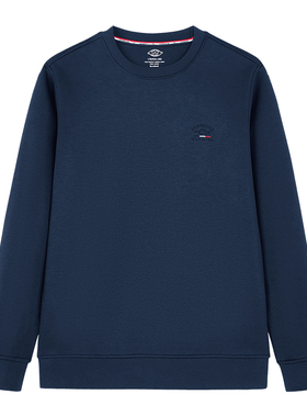 德鲨圆领卫衣男青年时尚简约休闲上衣男装外套L2T31801