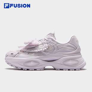 FILA FUSION斐乐潮牌女鞋休闲鞋2025厚底增高运动鞋T12W521007A