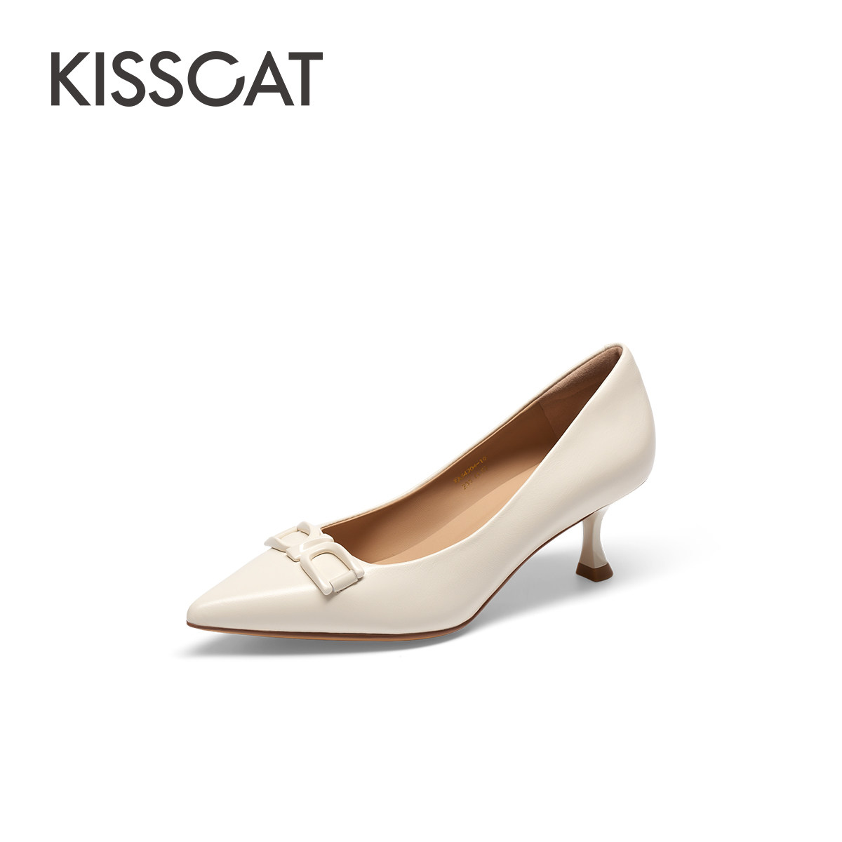 KISSCAT接吻猫都市时装中跟女鞋女KA54204-10