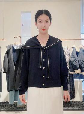 BSIEE/本涩女士时尚休闲针织衫两件套F1612C01