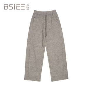 BSiEE本涩 直筒裤宽松 休闲裤