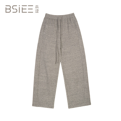 BSiEE本涩 直筒裤宽松 休闲裤