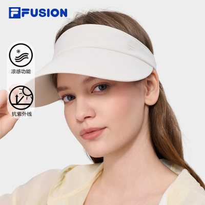UPF50+凉感空顶帽|FILA FUSION斐乐女帽2026夏遮阳帽T13W623208F