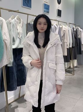 诗凡黎 女士宽松时尚羽绒服3EA380251