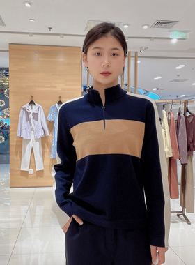 FEIZI菲姿女士时尚休闲针织衫F3F830