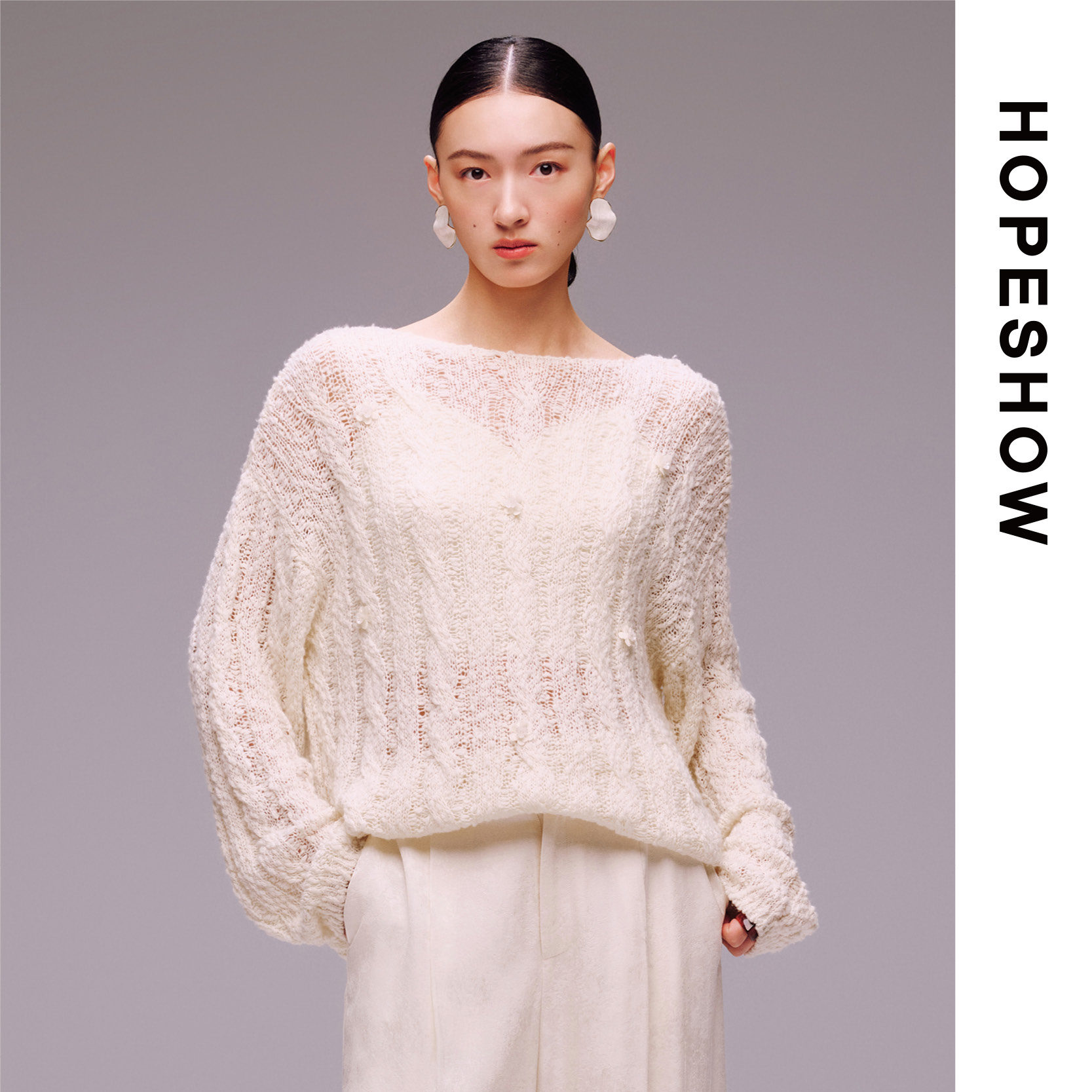 HOPESHOW红袖针织89325300101