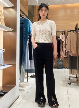 菲姿女士简约时尚裤子F4F257