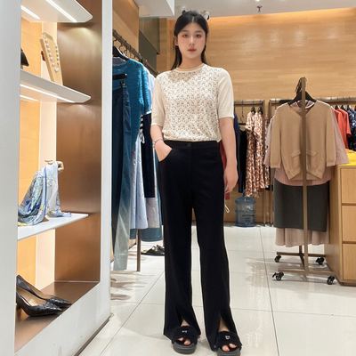 菲姿女士简约时尚裤子F4F257