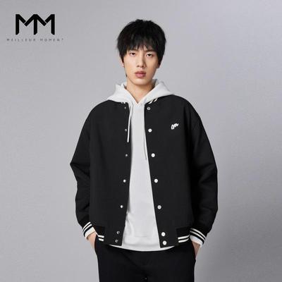 MM麦檬男装 立领长袖单排扣休闲 男夹克外套9EA210471