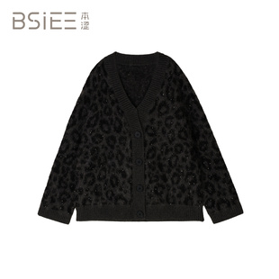 BSiEE本涩一手长针织开衫
