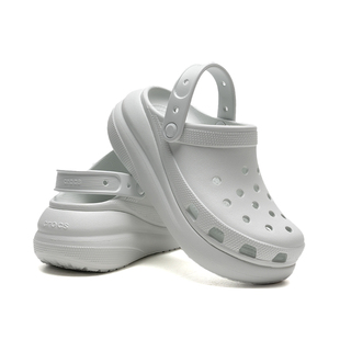 CROCS卡骆驰 泡芙洞洞鞋女鞋 拖鞋休闲凉鞋207521