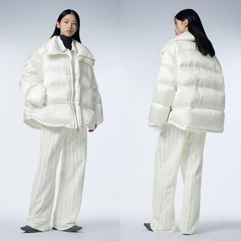 JNBY/江南布衣 羽绒服宽松立领长袖5NAC11920