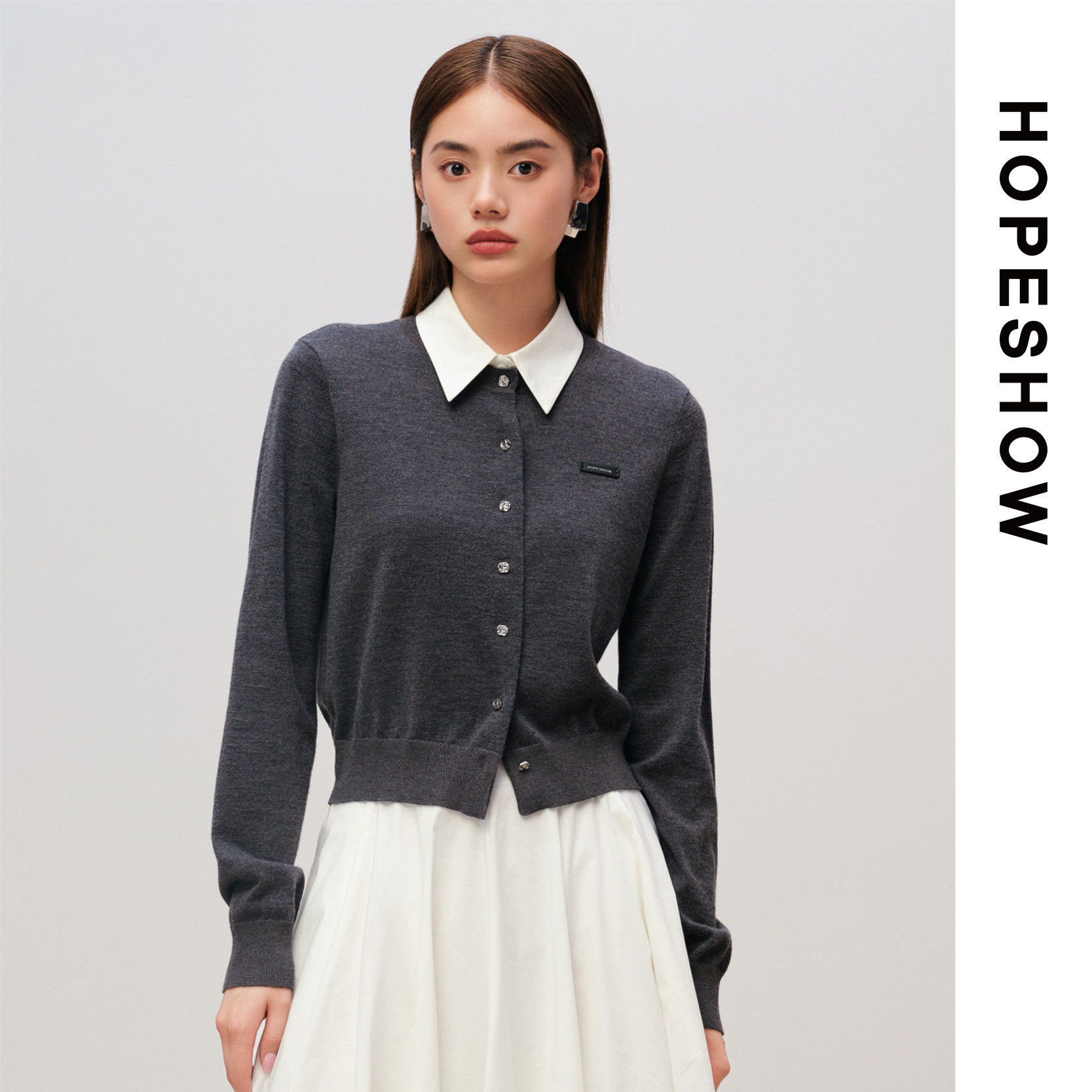 HOPESHOW红袖针织89125300119