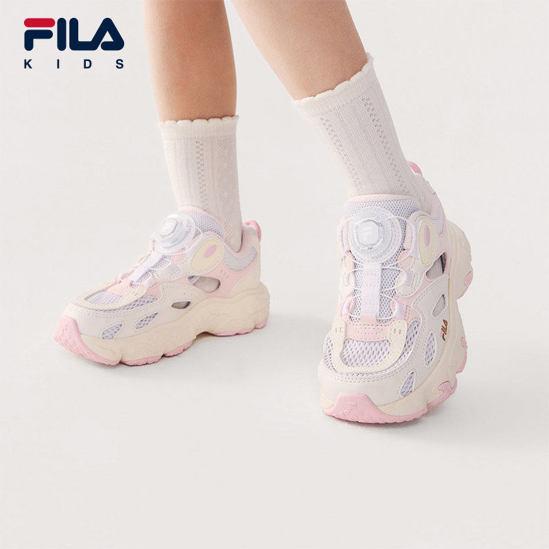 FILA KIDS斐乐童鞋儿童复古跑鞋2026夏季新款运动鞋K14G621104