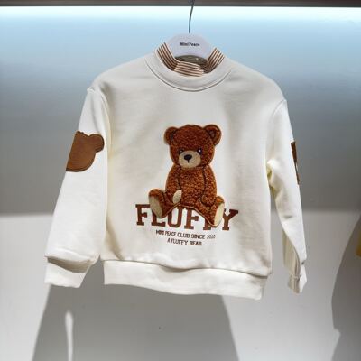 Mini Peace男女童简约时尚卫衣F1CRE4241