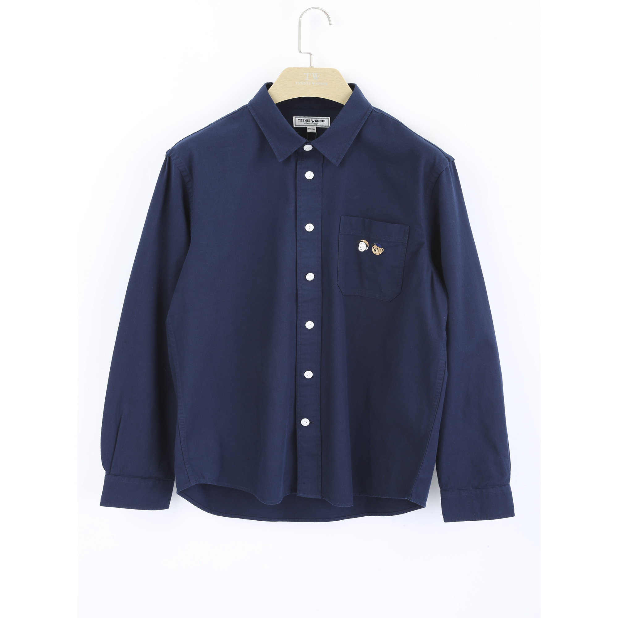 Teenie Weenie男士简约时尚衬衫TNYW2438B2K