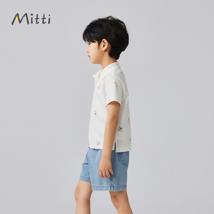 Mitti 男女童短袖T恤MX43009101