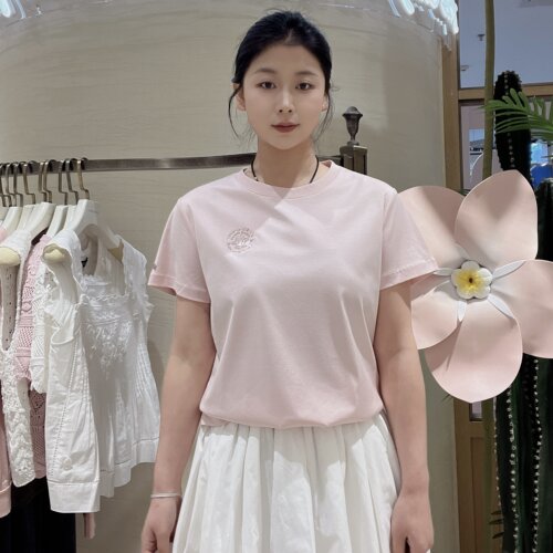 Teenie Weenie女装简约时尚T恤TTRW2625CAK
