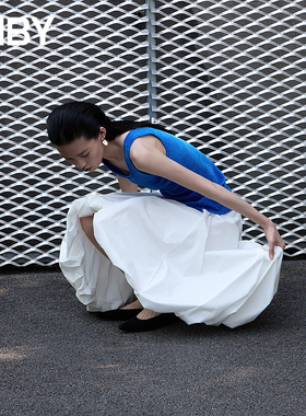 JNBY/江南布衣夏半身裙A型花苞裙摆5P4D1157K