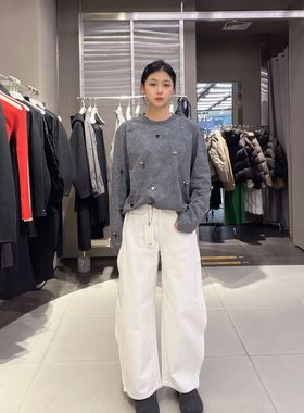 江南布衣女士休闲时尚牛仔长裤5P0E1498K