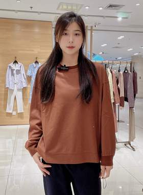 FEIZI菲姿女士简约休闲套头卫衣F3W516