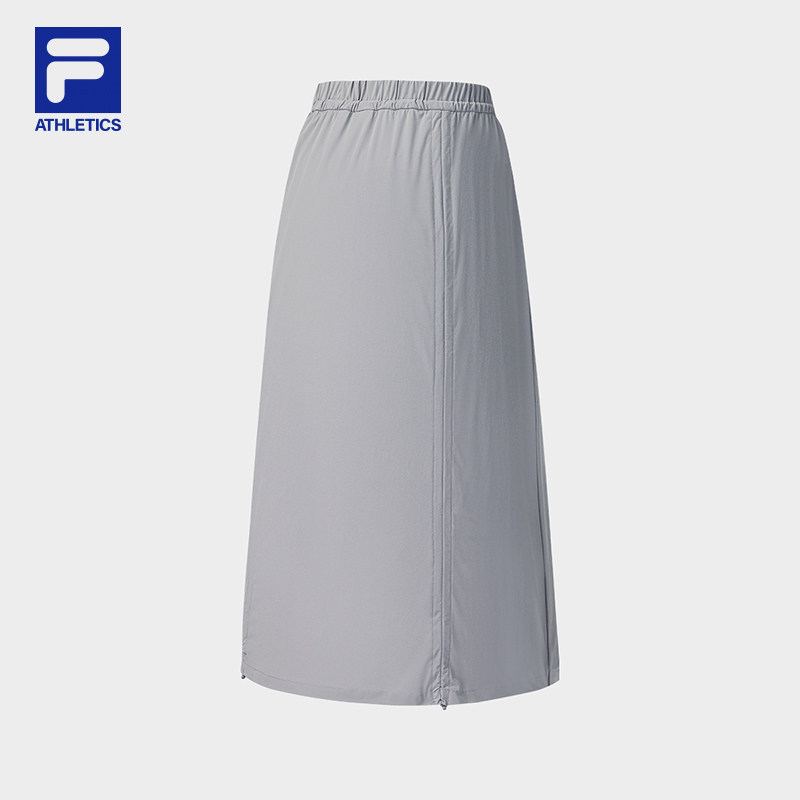 FILA 斐乐官方女士梭织裙2026秋季新款半身裙一步裙A11W631304F
