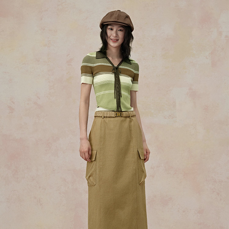 pit女士简约时尚针织衫107B430330