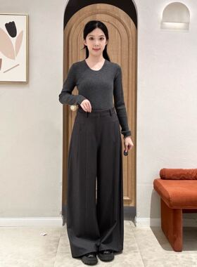 伊芙丽女士简约时尚裤子1GA151481