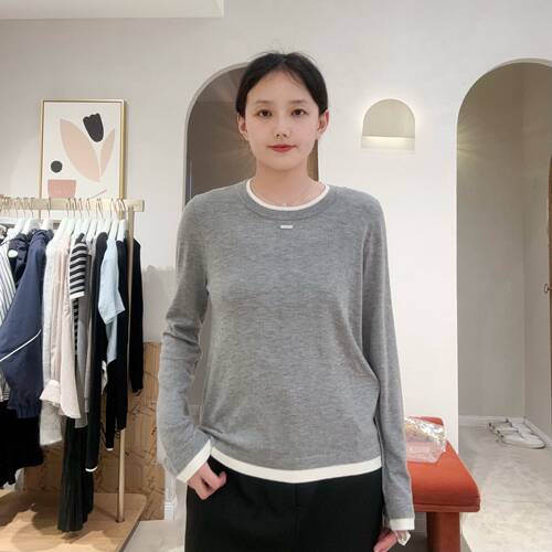 伊芙丽女士简约时尚针织衫1F9131372