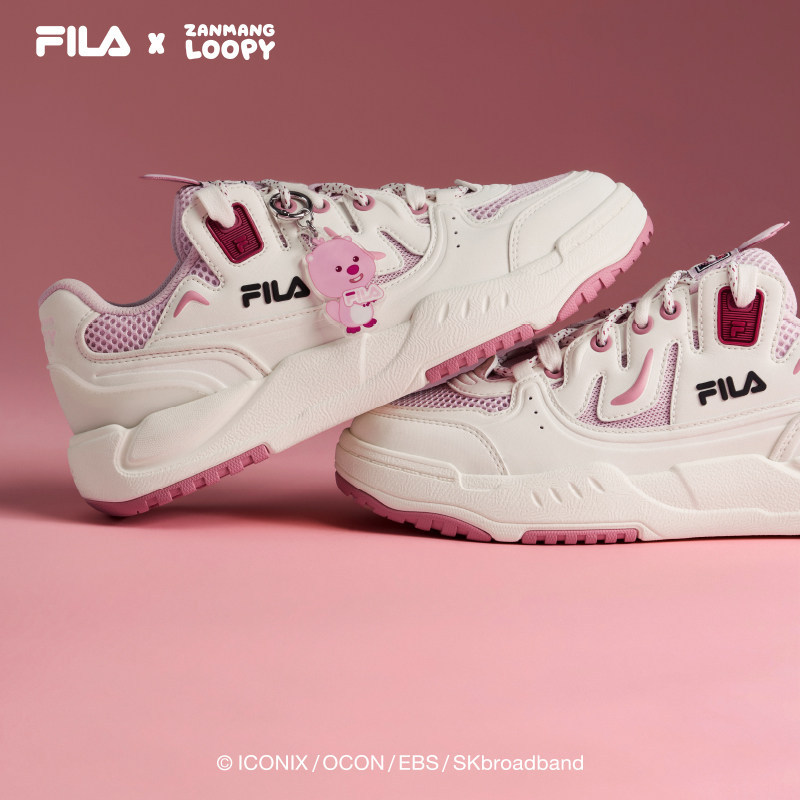 FILA x ZANMANG LOOPY联名COMP赞萌露比女休闲板鞋F12W633215F