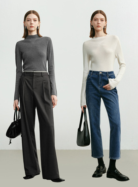 迪赛尼斯 通勤气质 针织衫女