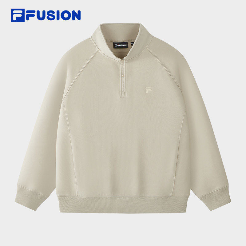 FILA FUSION斐乐潮牌男子套头卫衣2026春季上衣T11M615202F