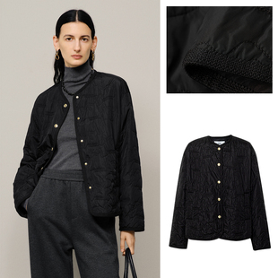 MM麦檬简约时尚短款外套棉衣棉服5FA181041