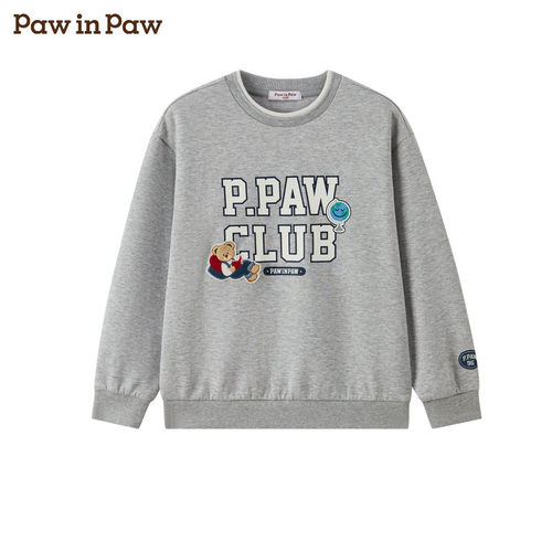【商场同款】PawinPaw童装26年秋款男女童圆领卫衣PCMAG3831K