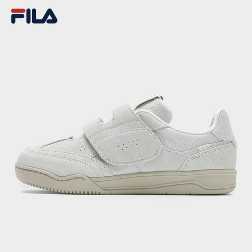 FILA 斐乐女子复古板鞋春贴贴鞋薄底德训鞋复古T头鞋F12W512228F