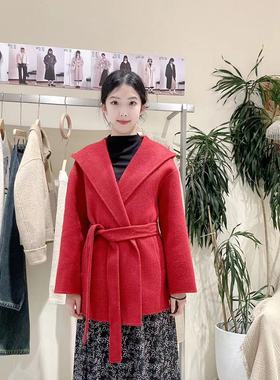 Jessy·Line女士简约时尚大衣440A05205