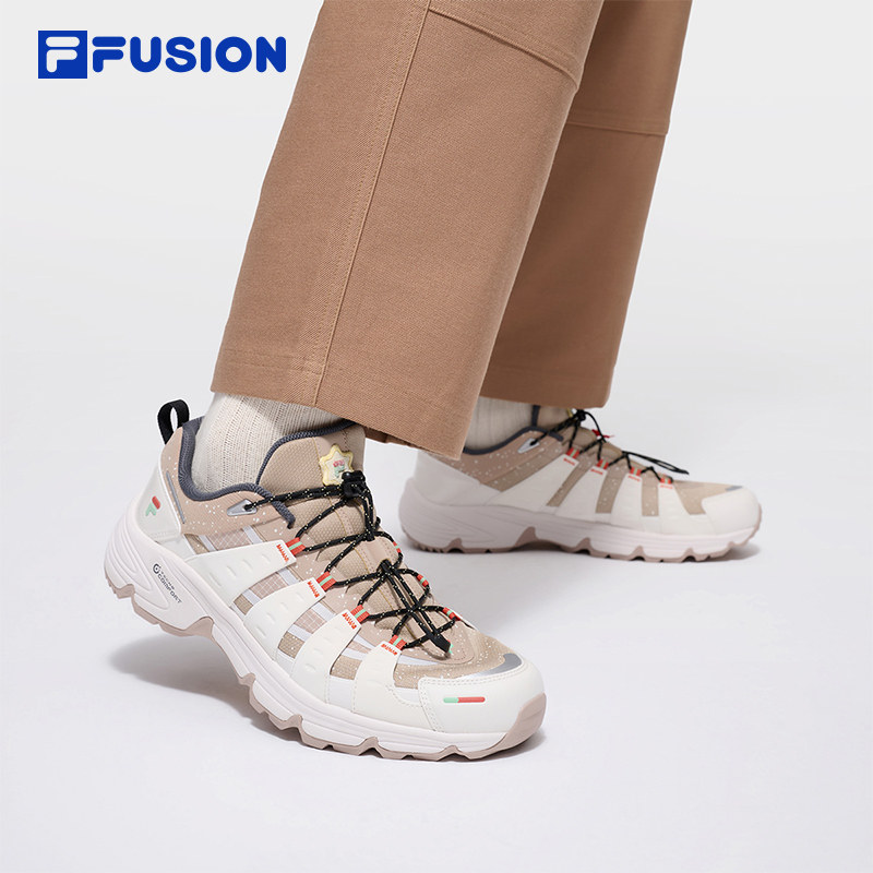 Como X丨圣诞礼物 FILA FUSION斐乐情侣女鞋休闲男鞋T12M611539F