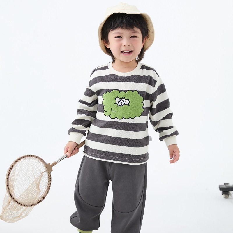 迪迪鹿2024男女小童秋季卫衣C224311607