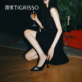 派对T76103A 蹀愫6.5闪钻气质尖头高跟单鞋 婚鞋