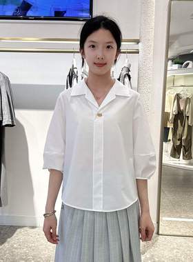 SEIFINI/诗凡黎女士历史上简约衬衫衬衣3F4121171