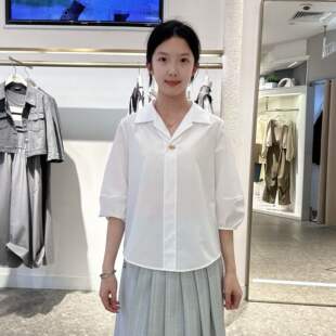 SEIFINI/诗凡黎女士历史上简约衬衫衬衣3F4121171