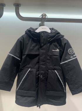 Mini Peace男女童简约时尚羽绒服F1ACE4322