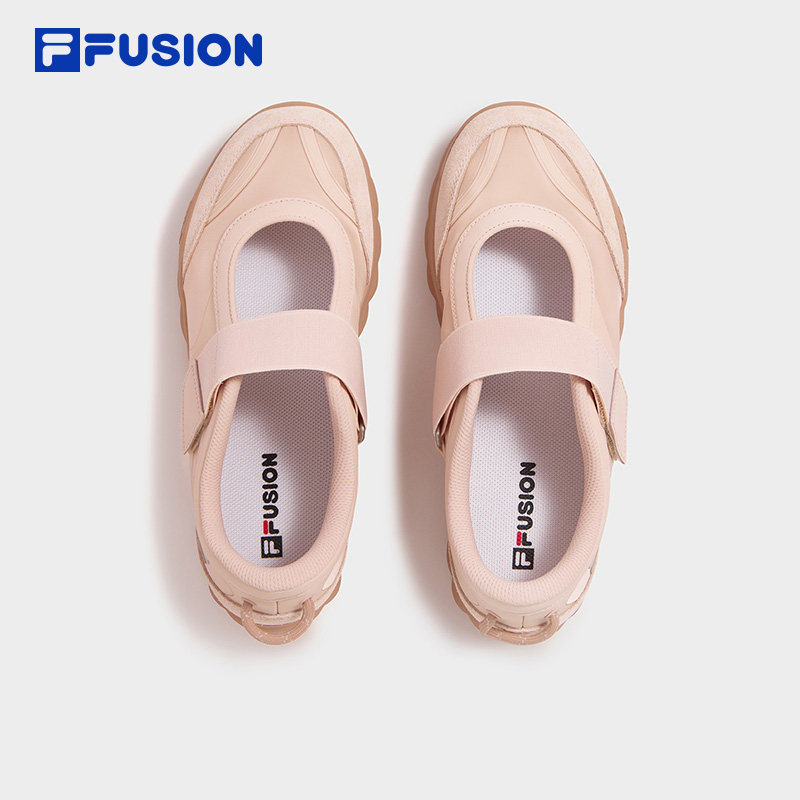 FILA FUSION斐乐潮牌女鞋BOBO BLING薄底鞋2026夏季T12W622021F