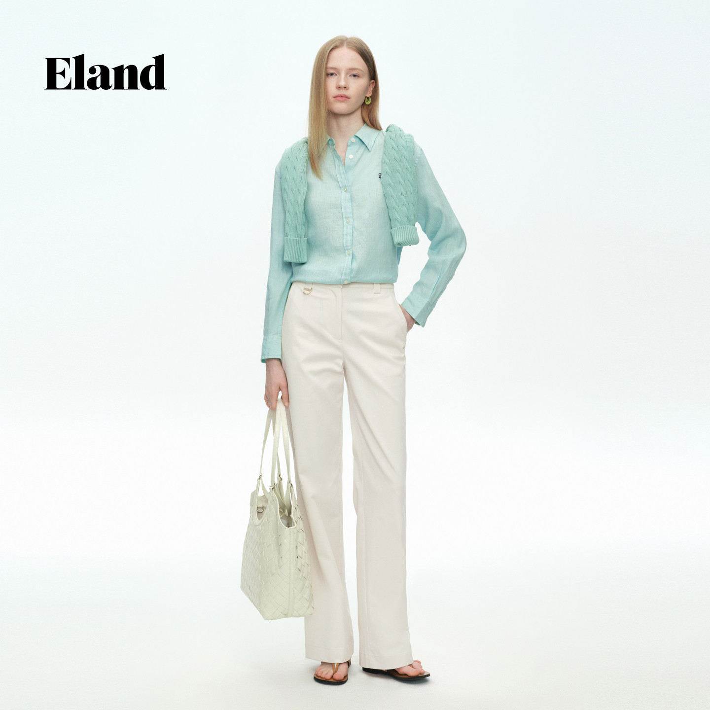 Eland衬衫翻领长袖2026夏EEYWG24E01/EEYWG37R31/EEYWG37E01